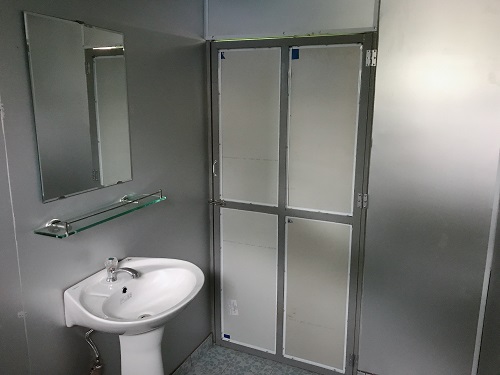 Container toilet 10ft